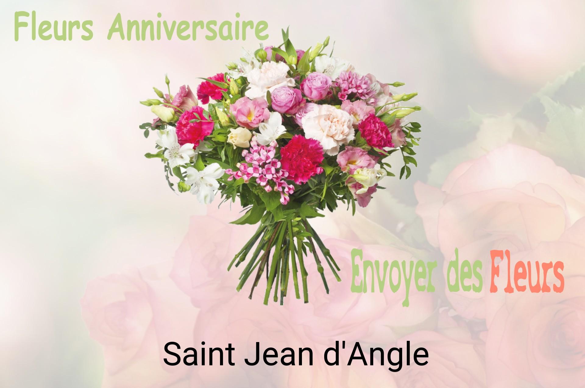 Bouquet de fleurs d’anniversaire livré à Saint-Jean-d'Angle