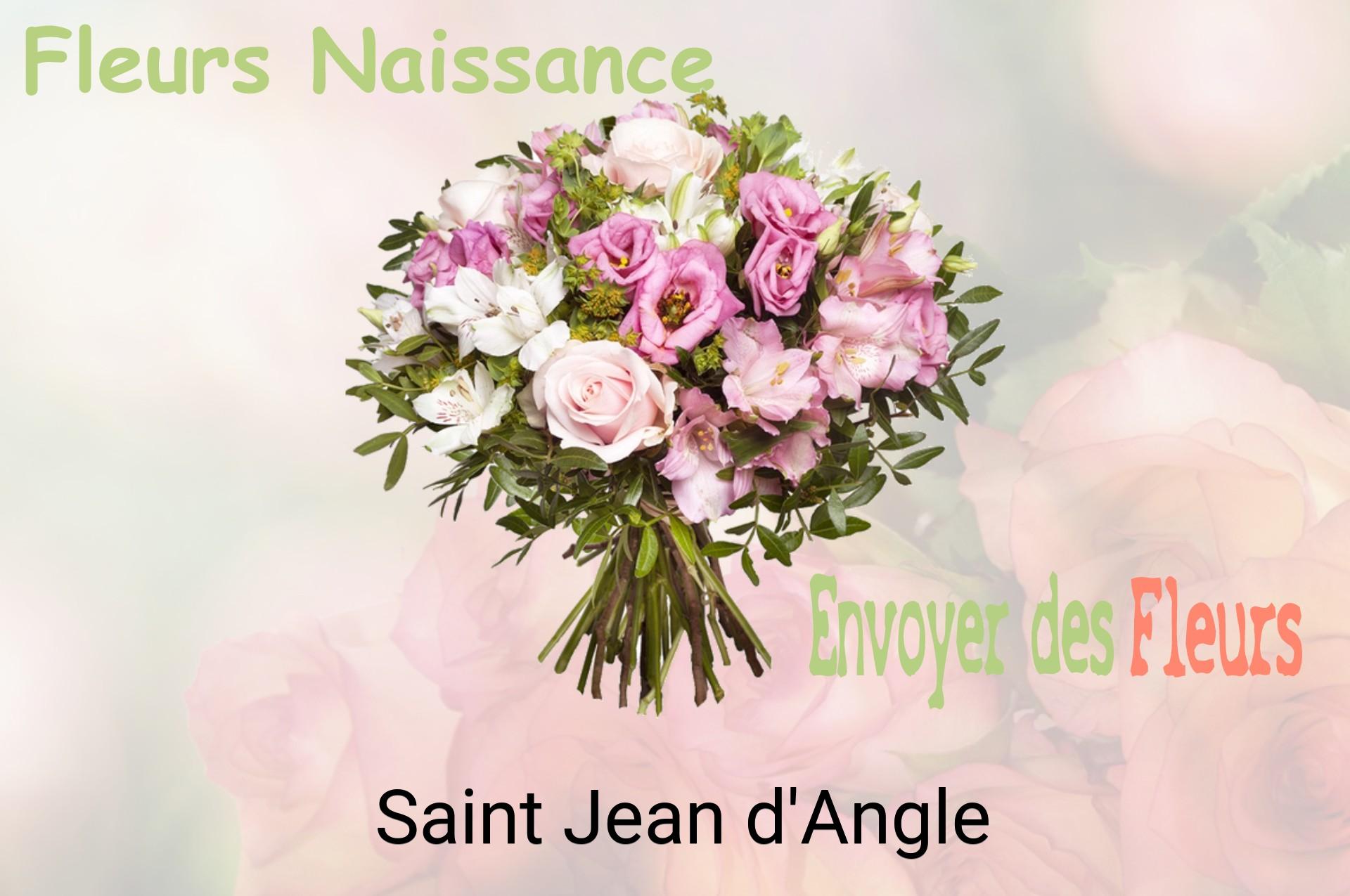 Bouquet de fleurs de naissance livré à Saint-Jean-d'Angle